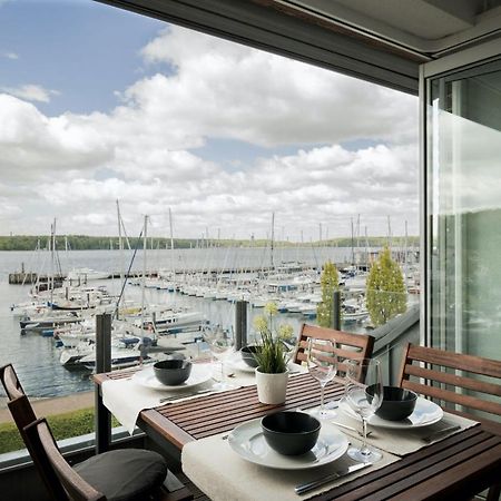 Fewo1846 - Baltic Lodge - Komfortable Maisonettewohnung Mit 3 Schlafzimmern, Balkon Und Blick Auf Die Marina Sonwik Flensburg Exterior foto